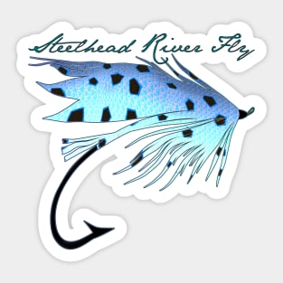 Steelhead River Fly Sticker